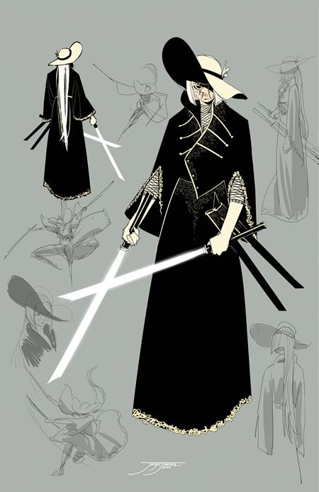 BATMAN #5 CVR G JORGE JIMENEZ LADY DEATH MAN DESIGN CARD STOCK VAR (1/07/26)