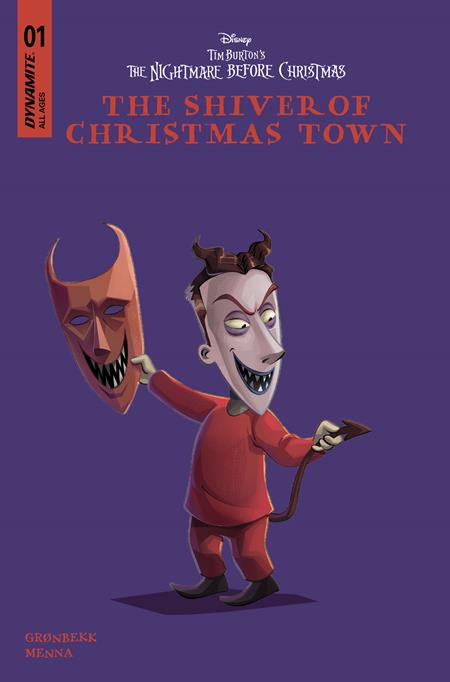 TIM BURTONS THE NIGHTMARE BEFORE CHRISTMAS THE SHIVER OF CHRISTMAS TOWN #1 CVR D DISNEY LIBRARY VAR (01/07/26)