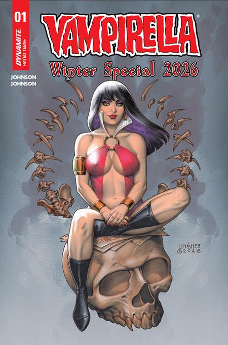 VAMPIRELLA WINTER SPECIAL 2026 #1 (ONE SHOT) CVR B JOSEPH MICHAEL LINSNER VAR (01/28/26)