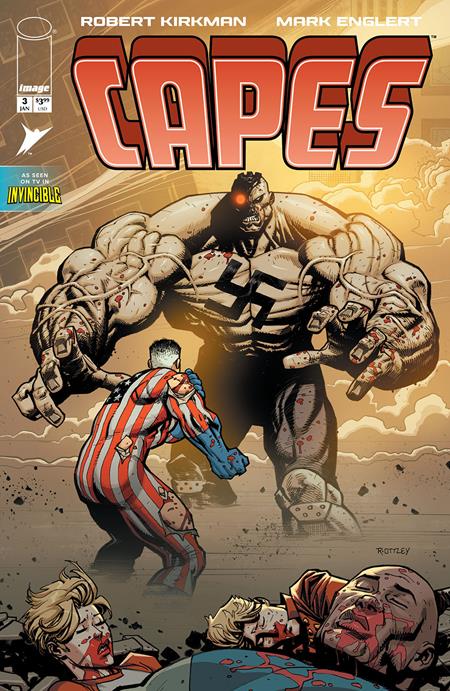 INVINCIBLE UNIVERSE CAPES #3 CVR A RYAN OTTLEY & DAVE MCCAIG (01/21/26)