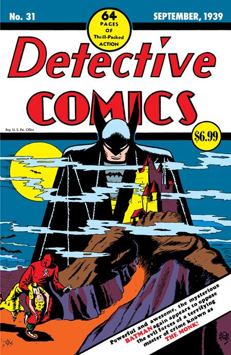 DETECTIVE COMICS #31 FACSIMILE EDITION CVR A BOB KANE (2/5/2025)