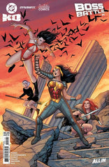 DC K.O. BOSS BATTLE #1 (ONE SHOT) CVR D FRANK CHO CARD STOCK VAR