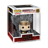Funko Pop! Deluxe - House Of The Dragon: Day Of The Dragon Wave 2 - Viserys Targaryen On Iron Throne (PREORDER ITEM JAN 2024)