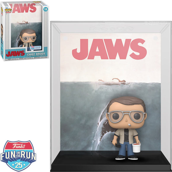 Funko Pop! VHS Cover - Jaws - Fun On The Run 2023 Exclusive Chief Brody