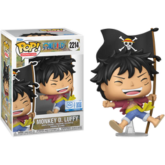 Funko Pop! One Piece Live Action - Monkey D. Luffy with Flag (MARCH 2026)