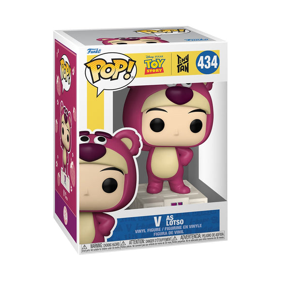 Funko Pop! BTS x Toy Story - V as Lots-o'-Huggin' Bear (PREORDER ITEM NOV 2024)