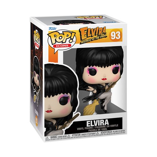 Funko Pop! Elvira: Mistress of the Dark - Elvira with Broom