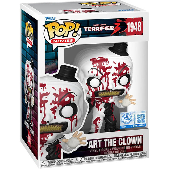 Funko Pop! Terrifier 3 - Entertainment Earth Exclusive Art The Clown (PREORDER ITEM MAY 2026)