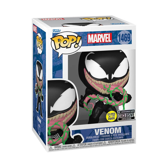 Funko Pop! Marvel - Entertainment Earth Exclusive Glow In The Dark Venom (Pre-order JAN 2025)