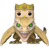 Funko Pop! Rides - House Of The Dragon: Day Of The Dragon Wave 2 - Queen Rhaenyra w/ Syrax On Iron Throne (PREORDER ITEM JAN 2024)