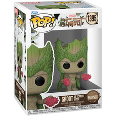 Funko Pop! WE ARE GROOT - GROOT AS SCARLET WITCH (JULY 2024)