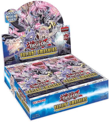 YU-GI-OH CCG: BOOSTER BOX: VALIANT SMASHERS (24CT) (11/17/23)