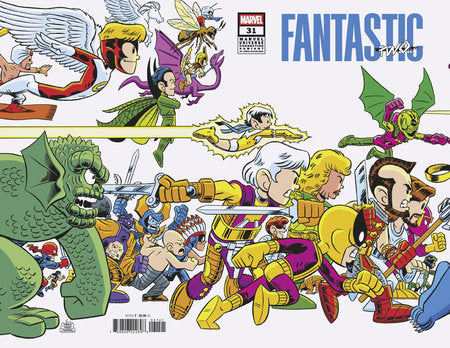 FANTASTIC FOUR #31 GIARRUSSO MARVEL UNIVERSE CONNECT VAR A