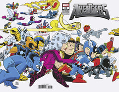 AVENGERS #25 CHRIS GIARRUSSO MARVEL UNIVERSE CONNECT VAR B