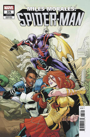 MILES MORALES SPIDER-MAN #35 LUBERA 5-PART CONNECT VAR