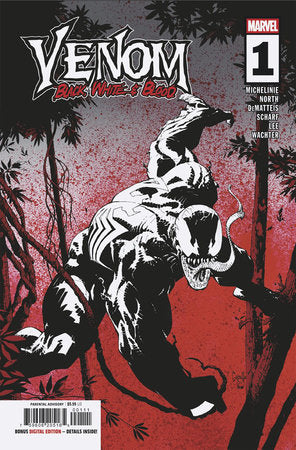 VENOM BLACK WHITE & BLOOD #1