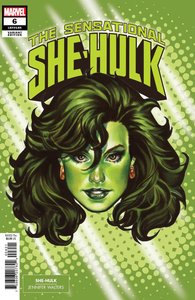 SENSATIONAL SHE-HULK #6 MARK BROOKS HEADSHOT VAR