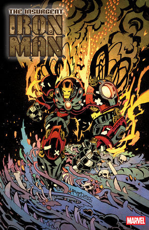 IRON MAN #10 JIM MAHFOOD VAR