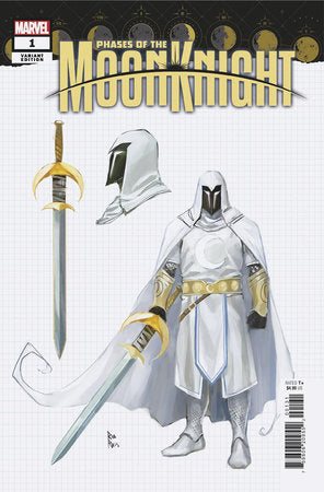 PHASES OF THE MOON KNIGHT #1 (OF 4) ROD REIS ARTIST DESIGN VAR