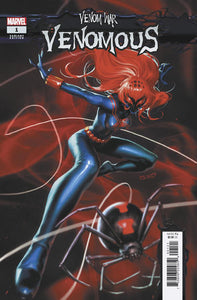 VENOM WAR VENOMOUS #1 (OF 3) DERRICK CHEW BLACK WIDOW VAR