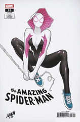 AMAZING SPIDER-MAN #26 DAVID NAKAYAMA COLOR BLOCK WHITE VARIANT [DS]