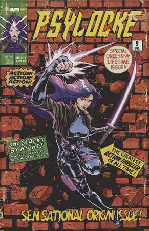 PSYLOCKE #9 BENJAMIN SU RETRO VISION VAR