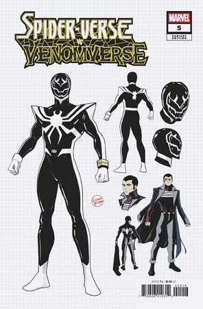 SPIDER-VERSE VS. VENOMVERSE #5 LUCIANO VECCHIO DESIGN 1/10 VARIANT