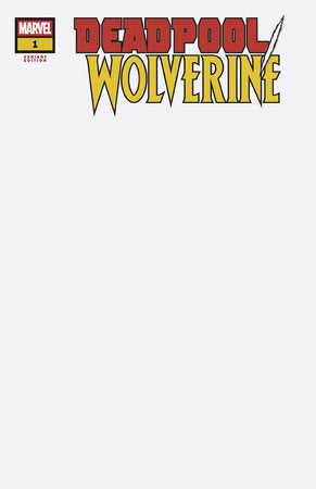 DEADPOOL WOLVERINE #1 BLANK COVER VAR