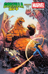 GODZILLA DESTROYS THE MARVEL UNIVERSE #1 THING-ZILLA VAR