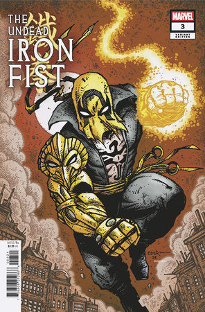 UNDEAD IRON FIST #3 KEVIN EASTMAN VARIANT