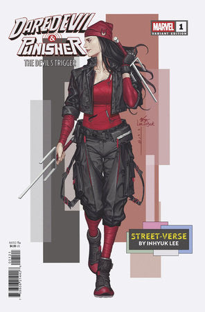 DAREDEVIL & PUNISHER THE DEVIL'S TRIGGER #1 INHYUK LEE STREET-VERSE VARIANT