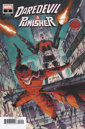 DAREDEVIL/PUNISHER THE DEVIL'S TRIGGER #2 GERMAN PERALTA KNULLIFIED VARIANT (12/17/2025)