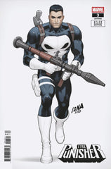 PUNISHER #3 DAVID NAKAYAMA COLOR BLOCK WHITE VARIANT