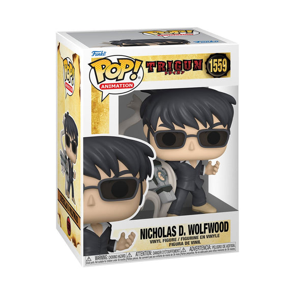 Funko Pop! Trigun Wave 2 - Nicholas D. Wolfwood with Punisher (PREORDER ITEM MARCH 2024)