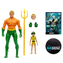 DC Multiverse - Wave 1 Action Figure with McFarlane Toys Digital Collectible - Aquaman (April/May 2024)