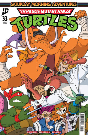 Teenage Mutant Ninja Turtles: Saturday Morning Adventures #33 Cover A (Schoening Connecting Cover Set) (1/28/26)