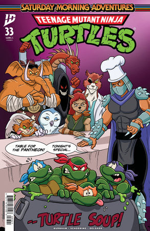 Teenage Mutant Ninja Turtles: Saturday Morning Adventures #33 Variant B (Hazouri) (1/28/26)