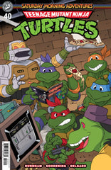 Teenage Mutant Ninja Turtles: Saturday Morning Adventures #40 Cover A (Schoening)