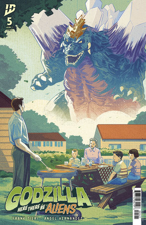 Godzilla Here There Be Aliens #5 Variant B (Hernandez)