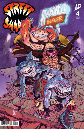 Street Sharks #4 Variant B (Federici) (1/7/26)
