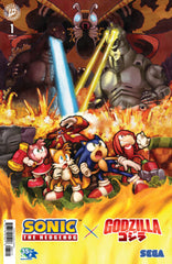 Sonic the Hedgehog x Godzilla #1 Variant B (Fonseca) (7/15/26)