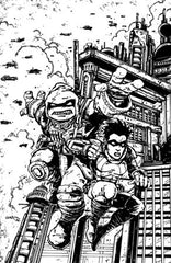 Teenage Mutant Ninja Turtles: The Last Ronin--Training Day Variant RI 1/50 (Eastman Full Art B&W) (7/15/26)
