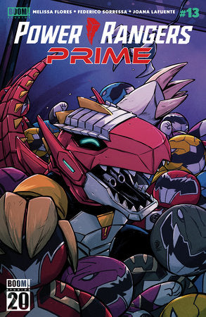 Power Rangers Prime #13 C BOOM 20th Anniversary Variant (Dressed, Dialynas) (12/24/2025)