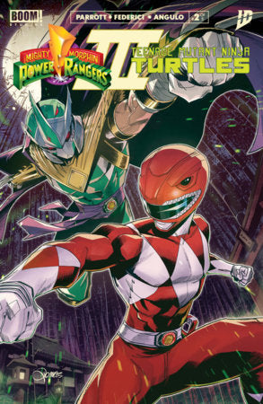 Mighty Morphin Power Rangers/Teenage Mutant Ninja Turtles III #2 A Main (Dressed, Zonno)