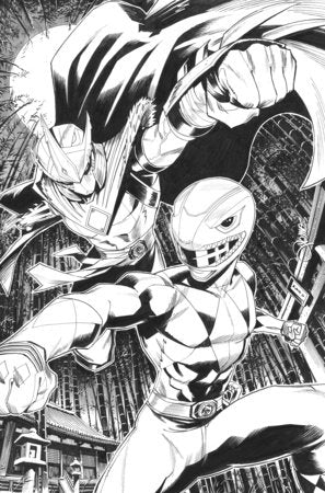 Mighty Morphin Power Rangers/Teenage Mutant Ninja Turtles III #2 E 1:10 INCV (Full Art, Zonno)