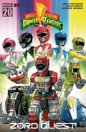 Mighty Morphin Power Rangers: Zord Quest #1 B Variant (Dressed, Coller) (12/31/25)