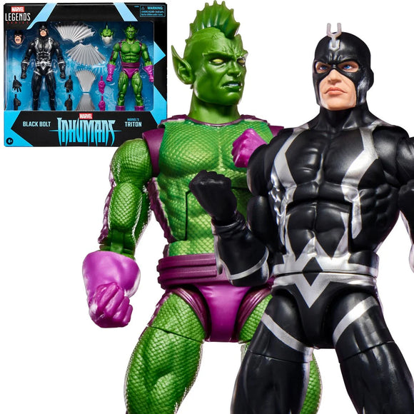 Marvel Legends - Inhumands - Black Bolt & Marvel's Triton 2-Pack (PREORDER ITEM JANUARY 2026)