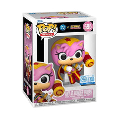 Funko Pop! Justice League x Sonic the Hedgehog - Amy as Wonder Woman (MARCH 2026)