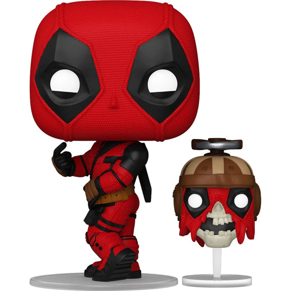 Funko Pop! Deadpool & Wolverine - Deadpool with Headpool (JULY/AUGUST 2024)