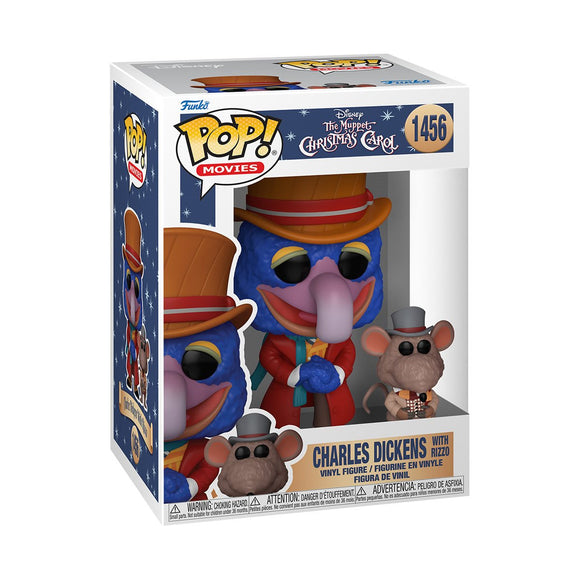 Funko Pop! Muppet Christmas Carol - Charles Dickens with Rizzo